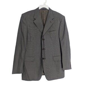 Canali 100% Pure Wool 3 Button Italy Blazer Sport Coat Jacket SZ 50 Italy 40 US